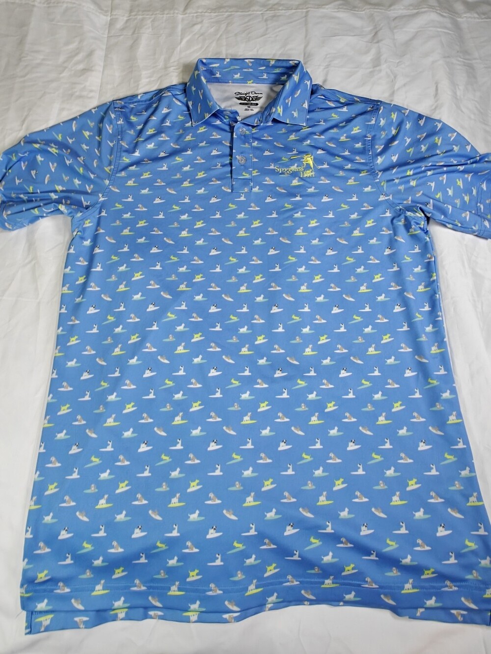 Straight Down Performance Polo